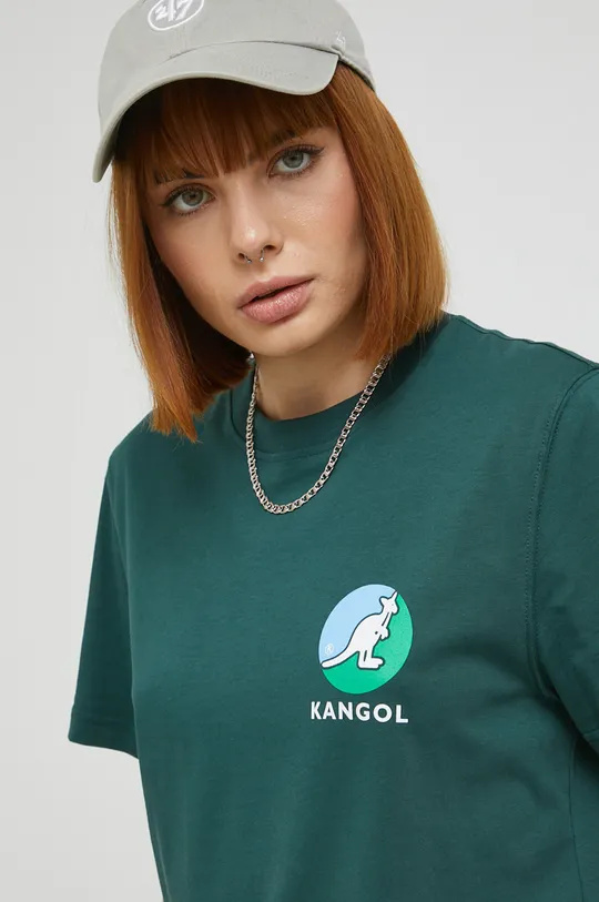 Bombažna kratka majica Kangol