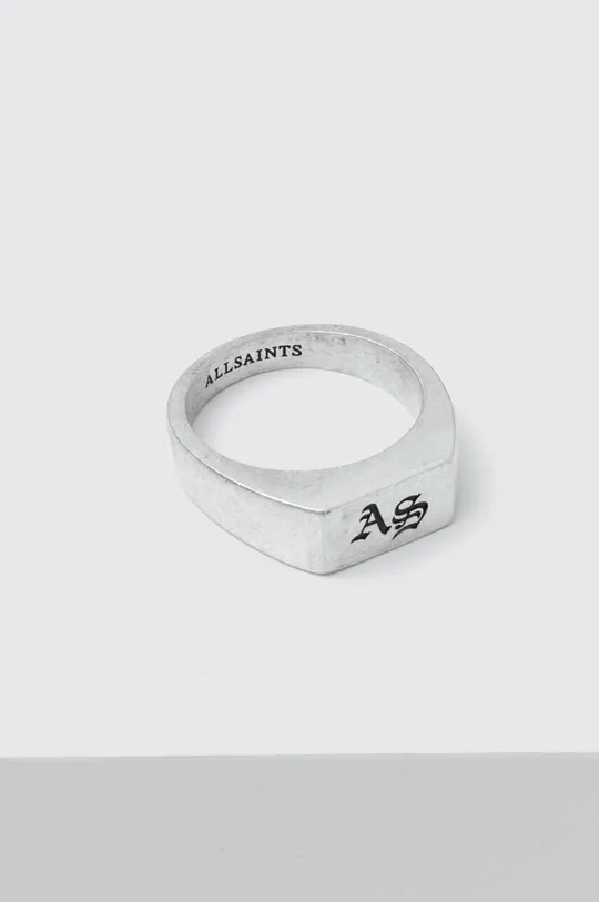 srebrny AllSaints pierścionek Damski