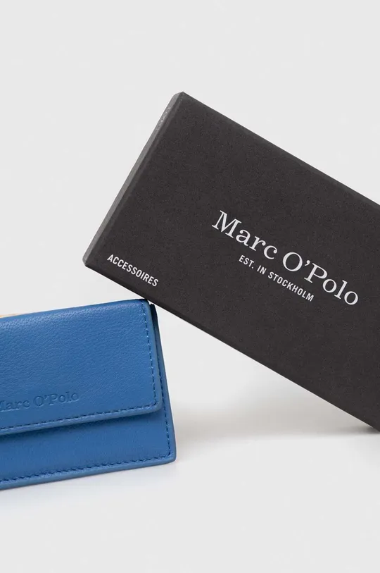 блакитний Шкіряний гаманець Marc O'Polo