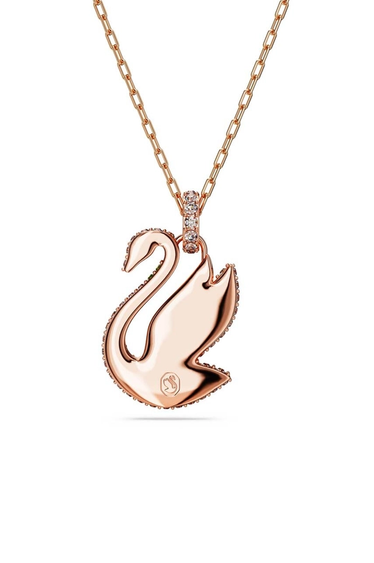 zielony Swarovski naszyjnik ICONIC SWAN