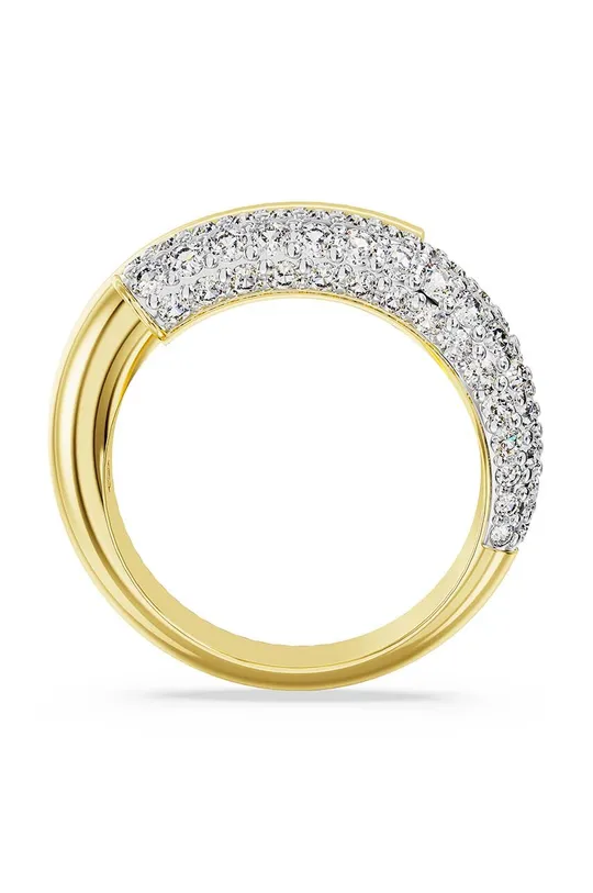 arany Swarovski gyűrű DEXTERA