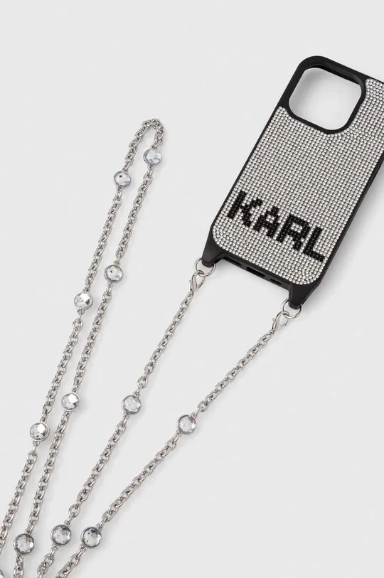 Θήκη κινητού Karl Lagerfeld Iphone 14 pro ασημί