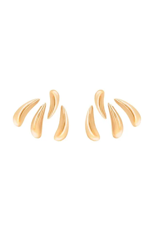 χρυσαφί Επιχρυσωμένα σκουλαρίκια Lilou Forza Γυναικεία