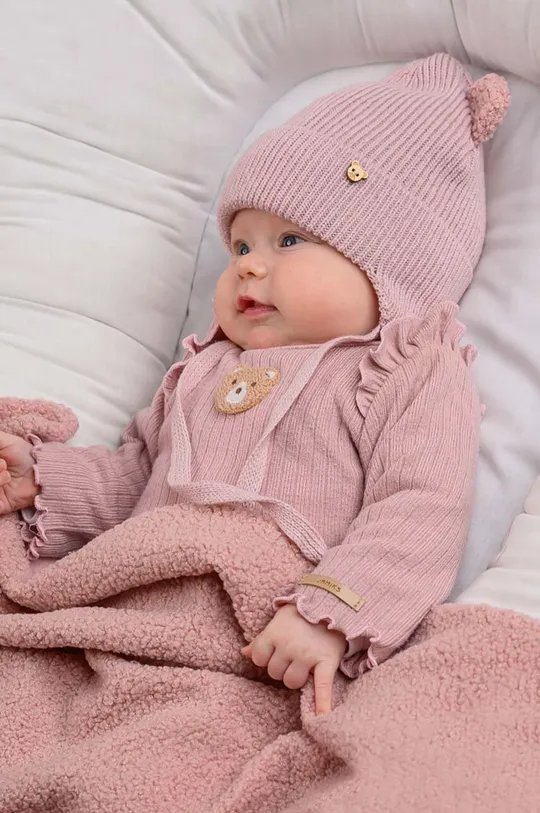 Κουβέρτα μωρού Jamiks SOLAR ροζ