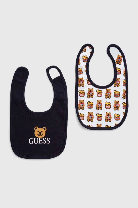 темно-синій Дитячий слюнявчик Guess 2-pack Дитячий