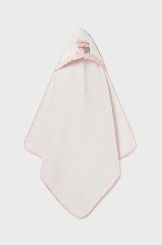 Mayoral Newborn ręcznik niemowlęcy różowy