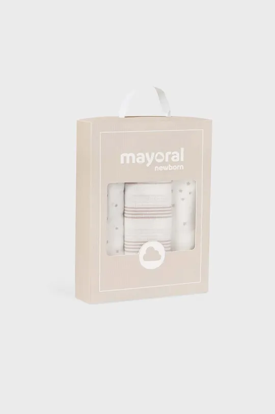 Βρεφική πάνα Mayoral Newborn 3-pack  100% Βαμβάκι