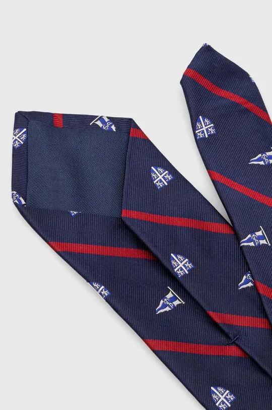 Polo Ralph Lauren krawat jedwabny granatowy