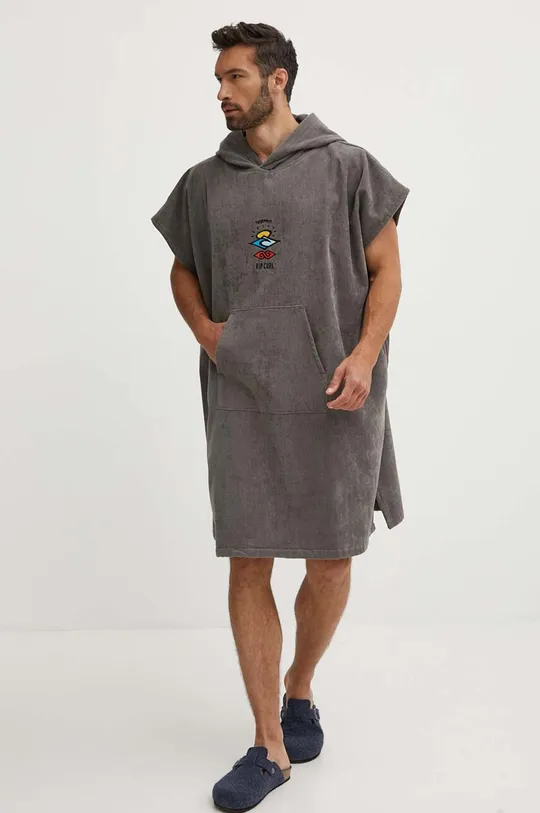 Βαμβακερή πετσέτα Rip Curl γκρί