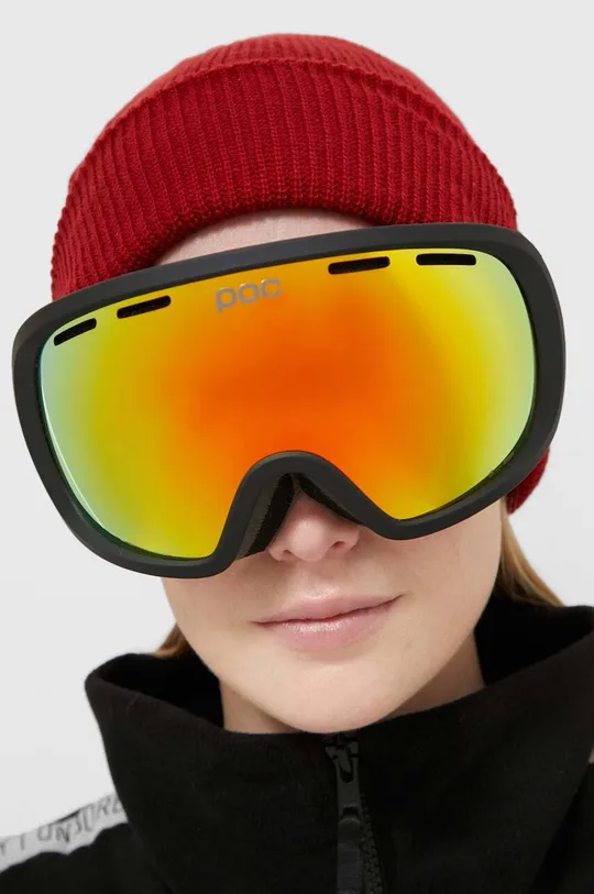 чёрный Лыжные очки POC Fovea Unisex