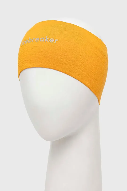 Пов'язка на голову Icebreaker Oasis помаранчевий