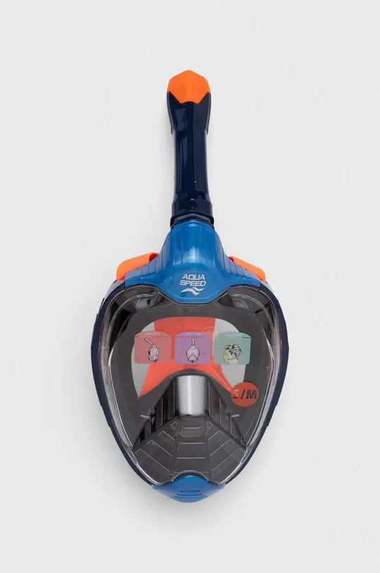 modra Potapljaška maska Aqua Speed Veifa ZX Unisex