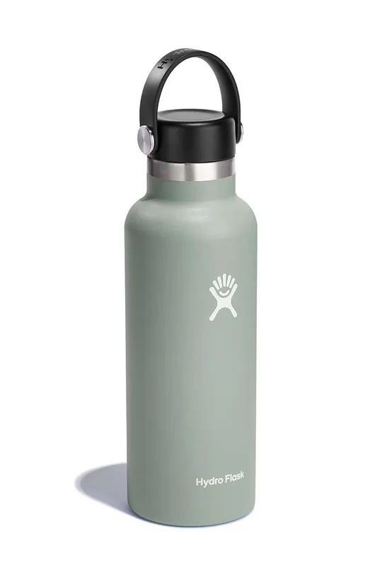 Θερμικό μπουκάλι Hydro Flask 18 Oz Standard Flex Cap πράσινο