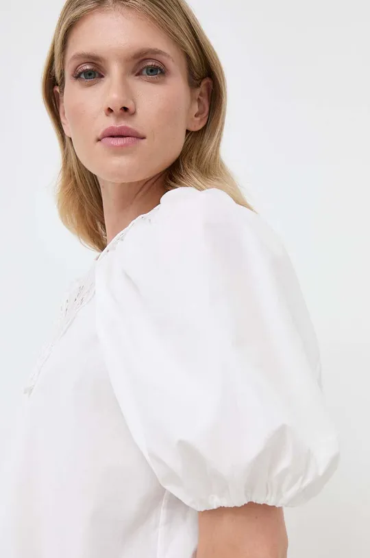 λευκό Βαμβακερή μπλούζα Weekend Max Mara Γυναικεία