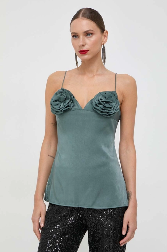 verde Bardot camicetta Donna