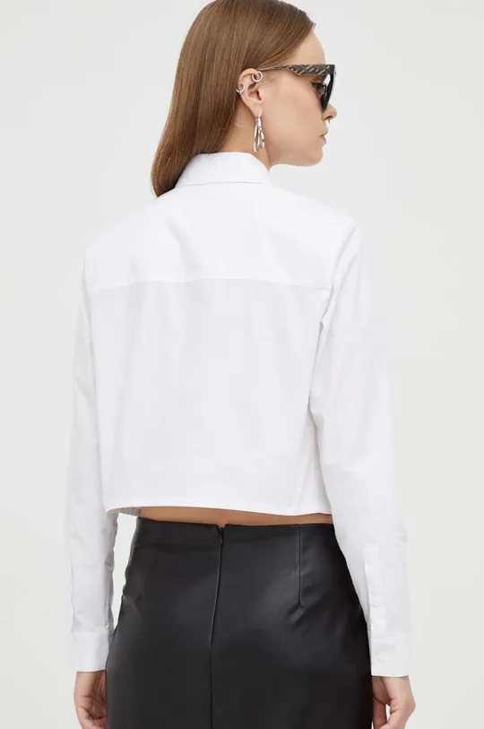 Βαμβακερό πουκάμισο Karl Lagerfeld Jeans 100% Οργανικό βαμβάκι