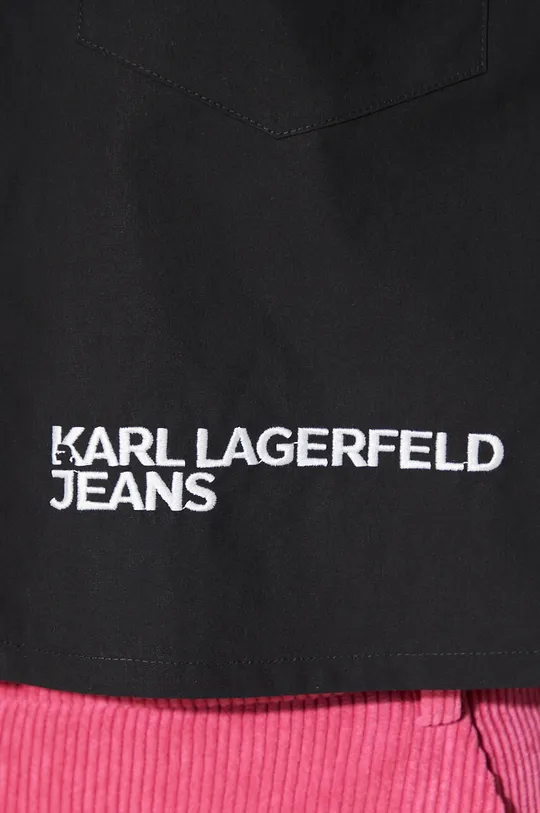 Хлопковая рубашка Karl Lagerfeld Jeans Женский