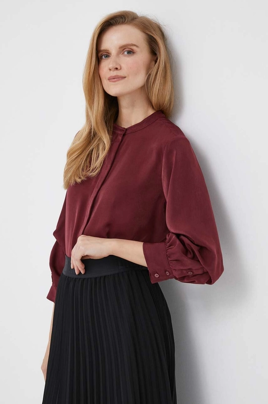 Dkny camasa trei sferturi burgundia P3GMNU80