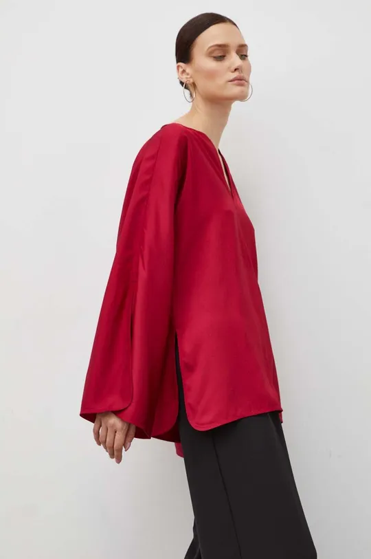 κόκκινο Μπλουζάκι By Malene Birger Γυναικεία