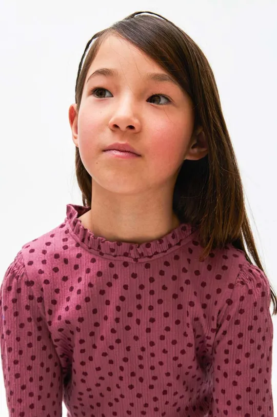 Детская блузка Mayoral фиолетовой