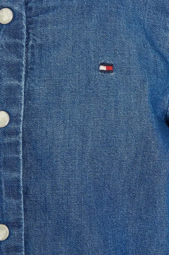 niebieski Tommy Hilfiger koszula jeansowa dziecięca