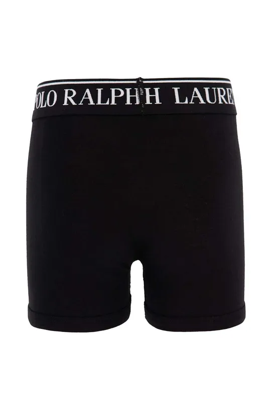 Otroške boksarice Polo Ralph Lauren 2-pack črna
