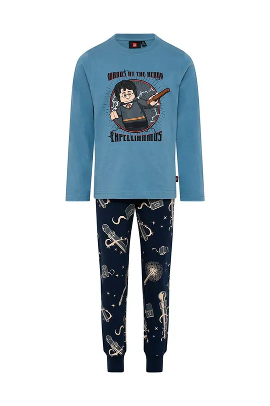 голубой Детская хлопковая пижама Lego Для мальчиков