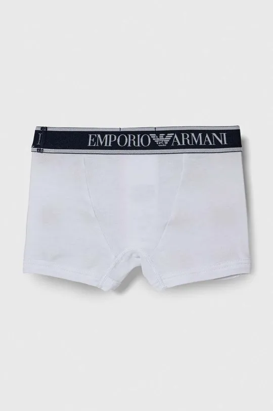 biela Detské boxerky Emporio Armani 2-pak