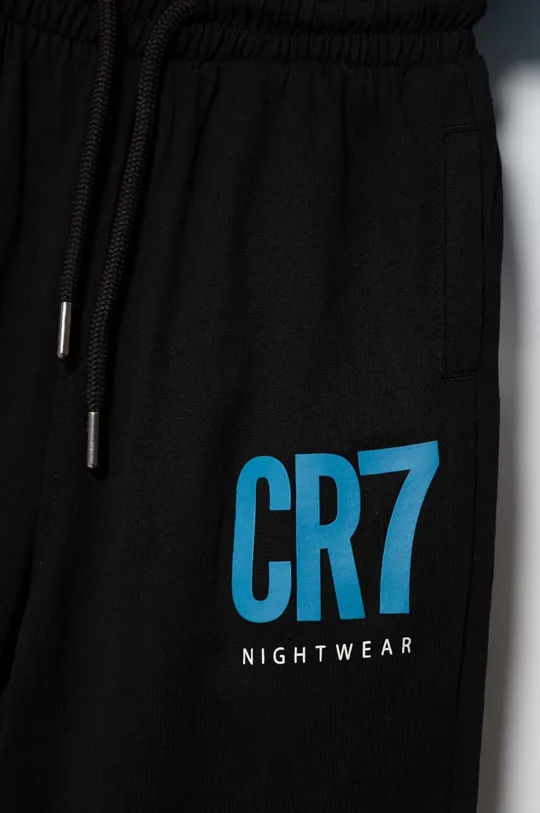 μαύρο Παιδικές βαμβακερές πιτζάμες CR7 Cristiano Ronaldo
