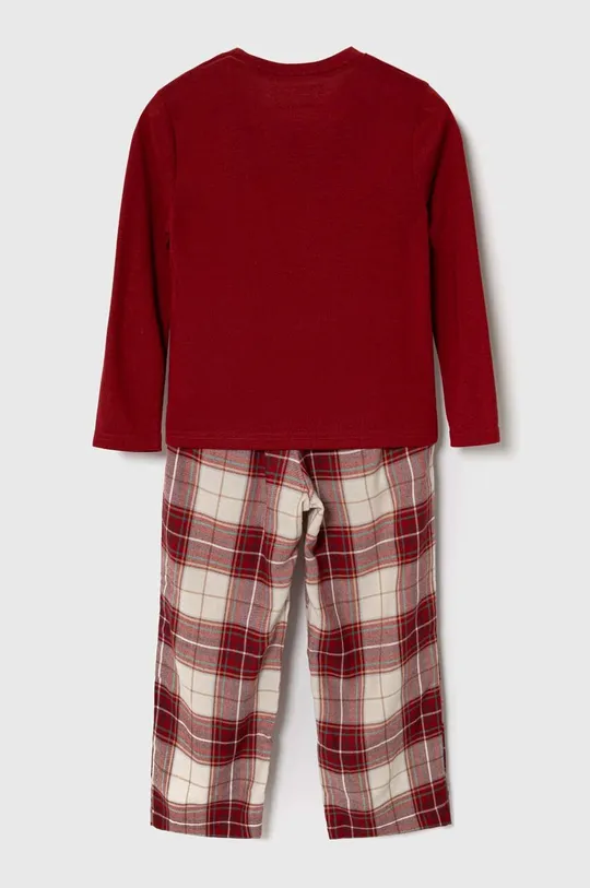 Dječja pidžama Abercrombie & Fitch crvena