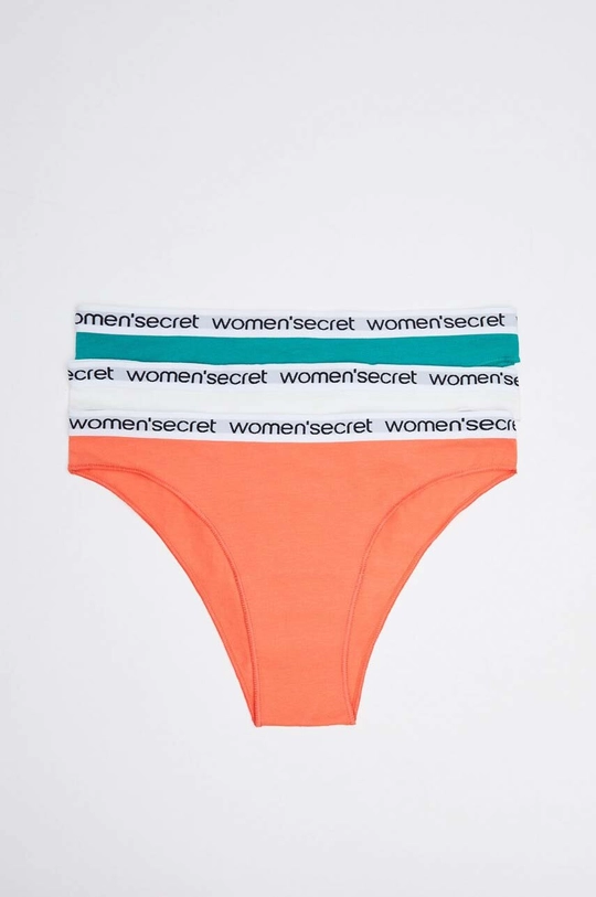 πολύχρωμο Σλιπ women'secret 3-pack