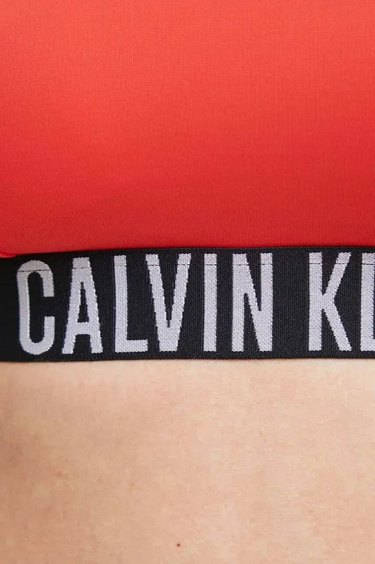 narancssárga Calvin Klein bikini felső