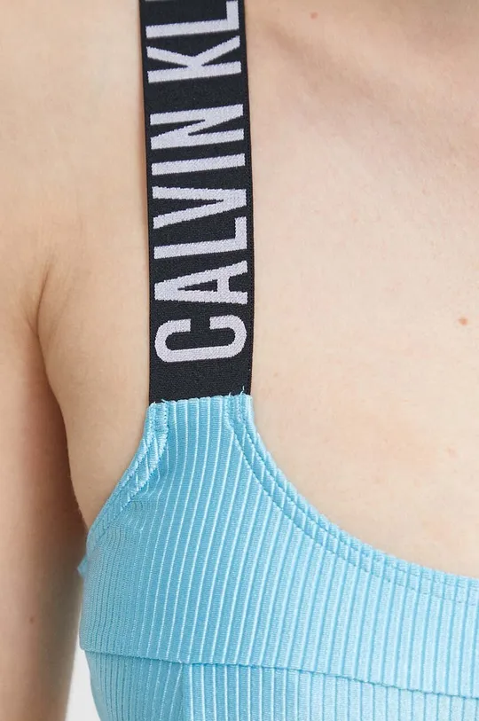 kék Calvin Klein bikini felső