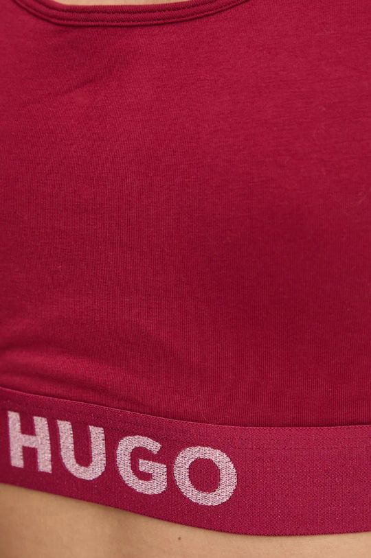 HUGO sutien burgundia 50480159