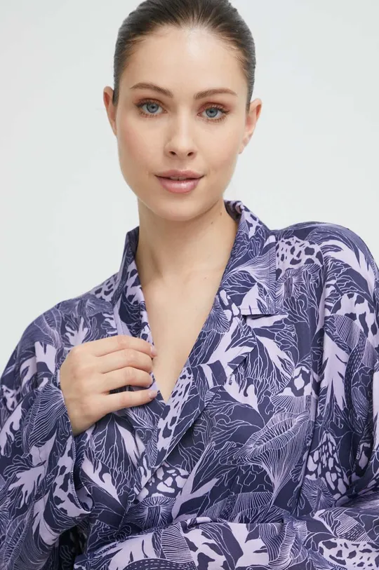 Πιτζάμες με μείγμα μετάξι HUGO Γυναικεία