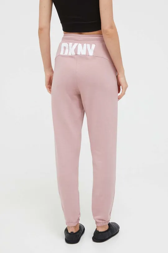 Dkny spodnie piżamowe różowy