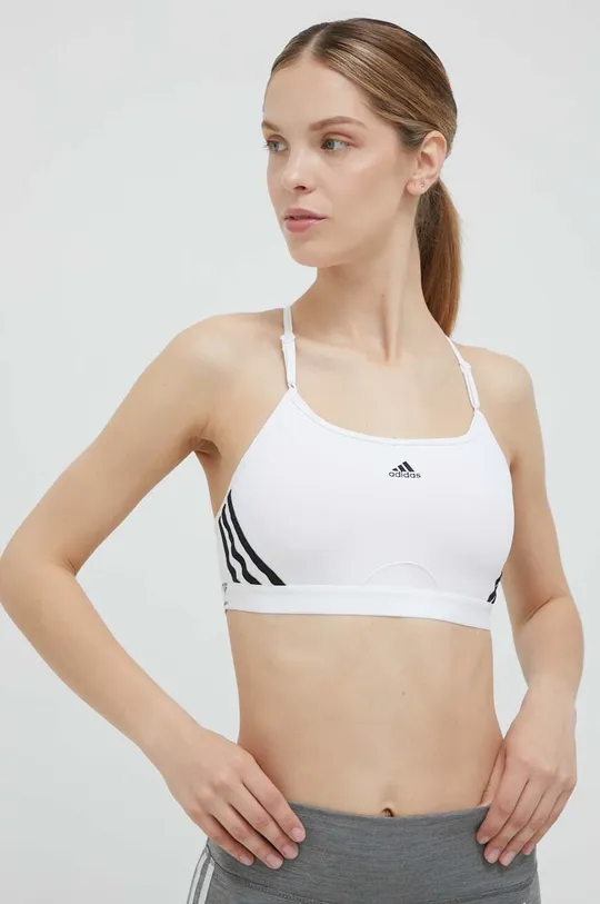 biela Športová podprsenka adidas Performance Aeroreact Dámsky