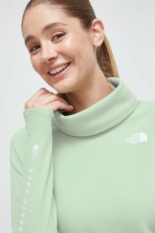 zielony The North Face longsleeve funkcyjny Dragline