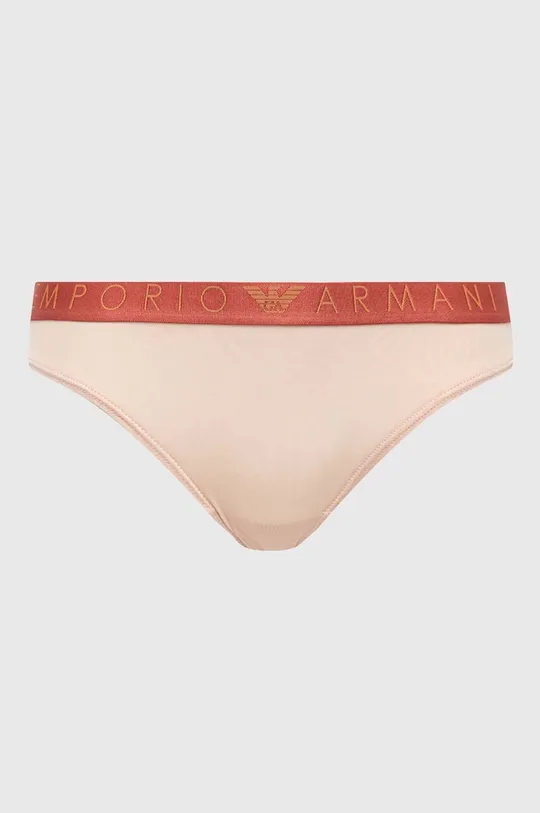 Emporio Armani Underwear figi 2-pack beżowy