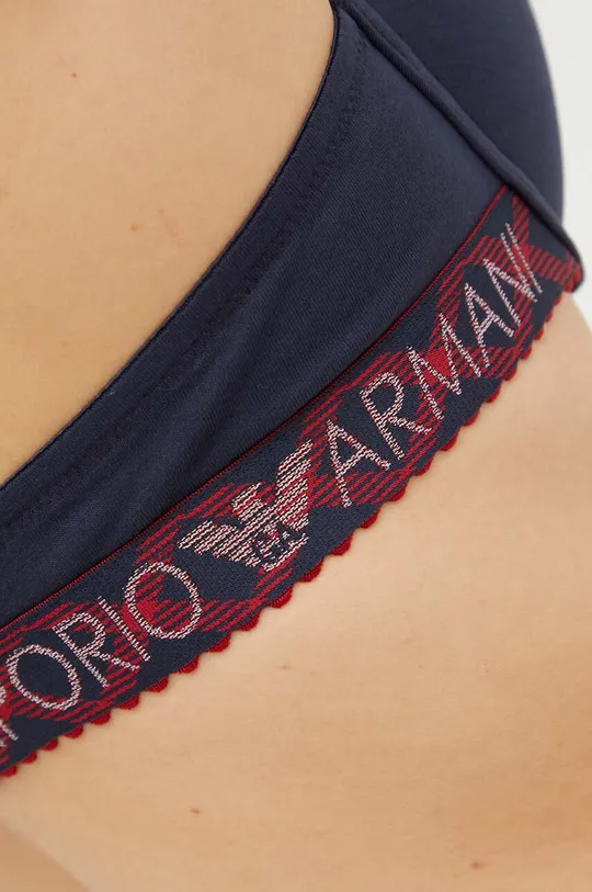 granatowy Emporio Armani Underwear biustonosz