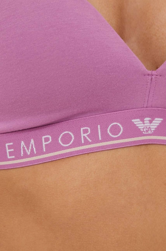 Σουτιέν Emporio Armani Underwear  Άλλα υλικά: 100% Πολυεστέρας Υλικό 1: 95% Βαμβάκι, 5% Σπαντέξ Υλικό 2: 89% Πολυαμίδη, 11% Σπαντέξ Υλικό 3: 85% Πολυεστέρας, 15% Σπαντέξ