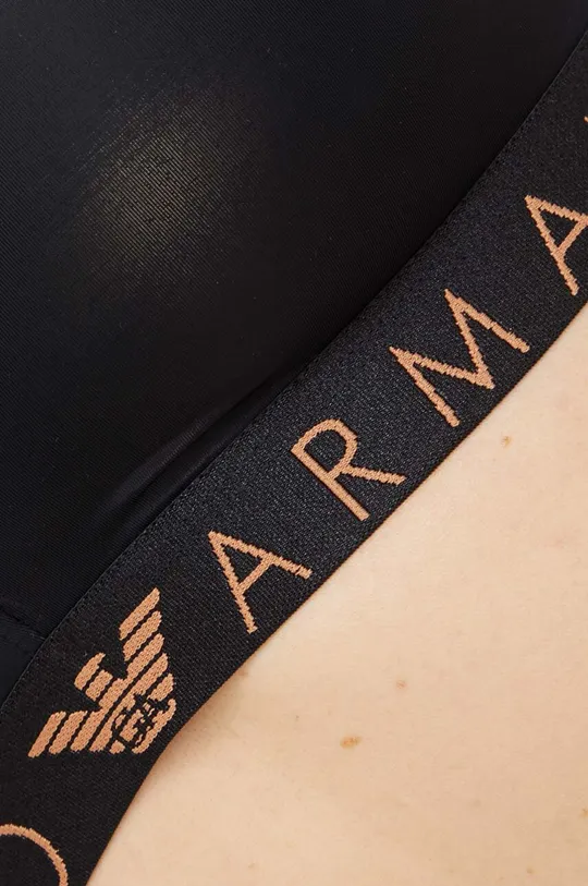 чёрный Бюстгальтер Emporio Armani Underwear