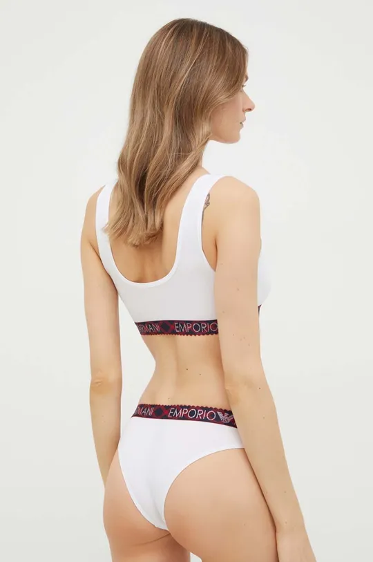 Emporio Armani Underwear komplet biustonosz i figi biały