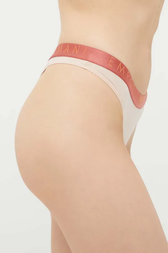 Στρινγκ Emporio Armani Underwear μπεζ