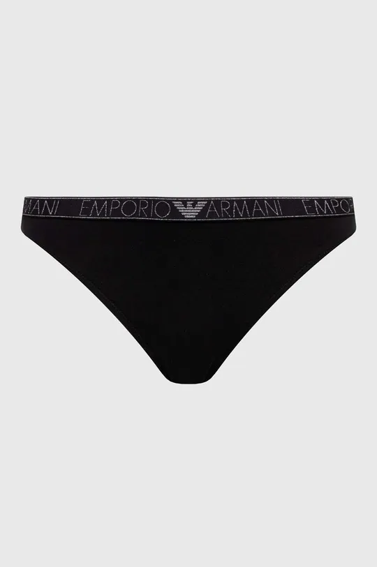 Стринги Emporio Armani Underwear 2 шт чёрный
