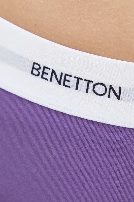 μωβ Σλιπ United Colors of Benetton