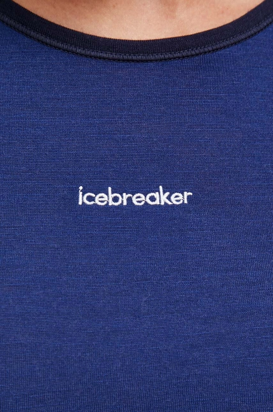 blu navy Icebreaker longsleeve funzionale Mer 200 Sonebula