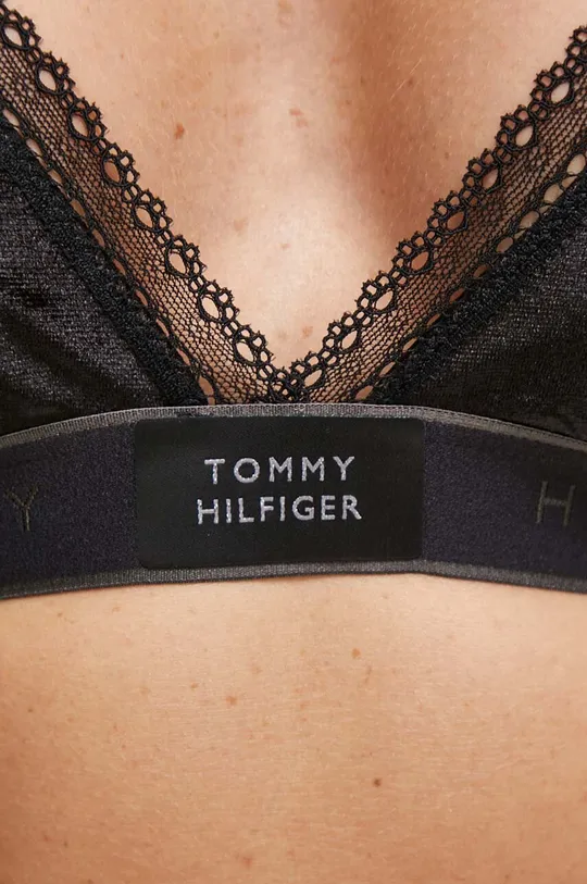 czarny Tommy Hilfiger biustonosz