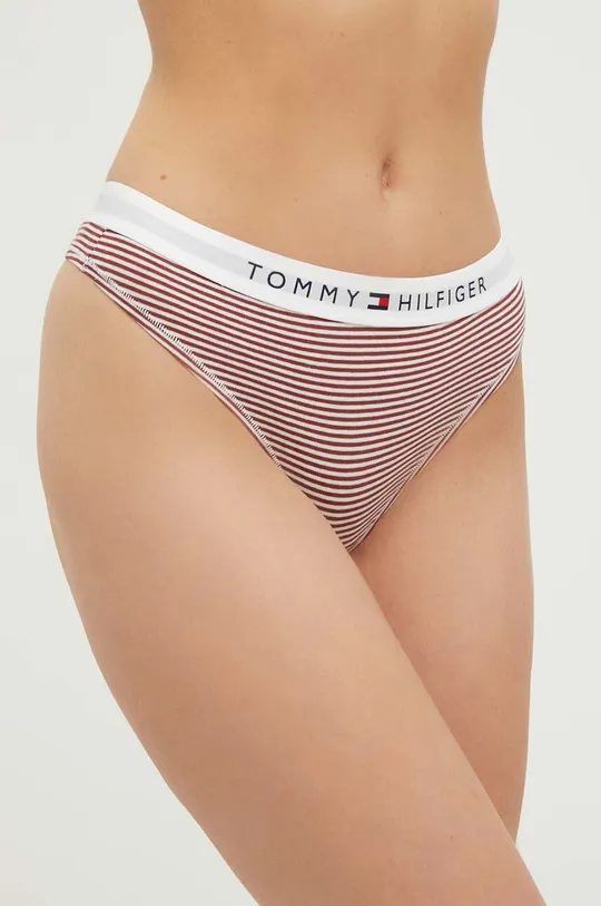 бордо Стринги Tommy Hilfiger Женский