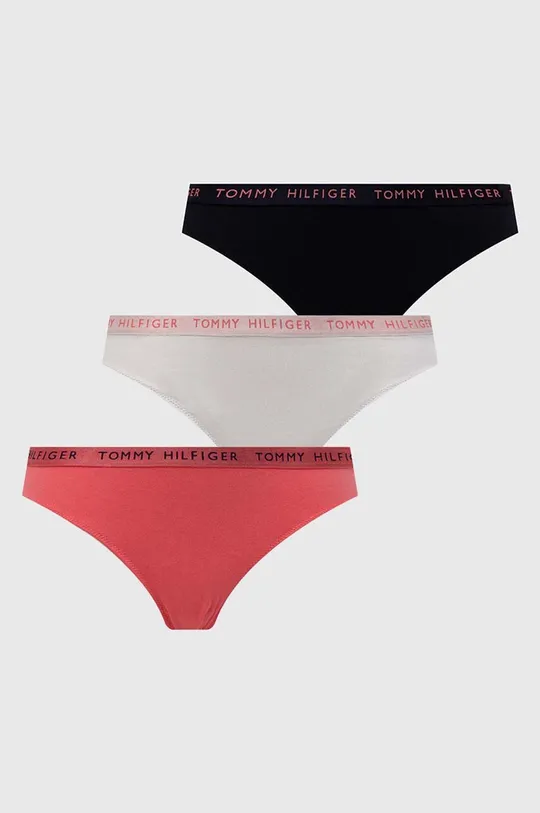 рожевий Стринги Tommy Hilfiger 3-pack Жіночий